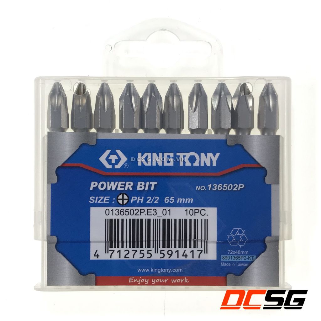 Mũi vít bake 2 đầu PH2x65-110-150mm Kingtony| DCSG