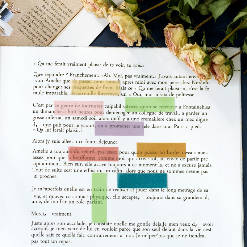 [Mã LIFEBOOK2 giảm 10% đơn 0Đ] Sticker - Set 200 Sticky Note Đánh Dấu Trang Màu Sắc Pastel Và Họa Tiết Nghệ Thuật