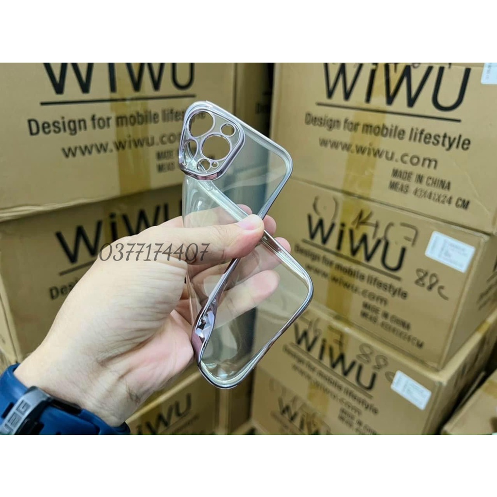 Ốp lưng Sulada trong dẻo viền màu cho iPhone 15 Pro Max, Plus, 14, 14 Pro, 14 Plus, 14 Pro Max bảo vệ camera siêu đẹp