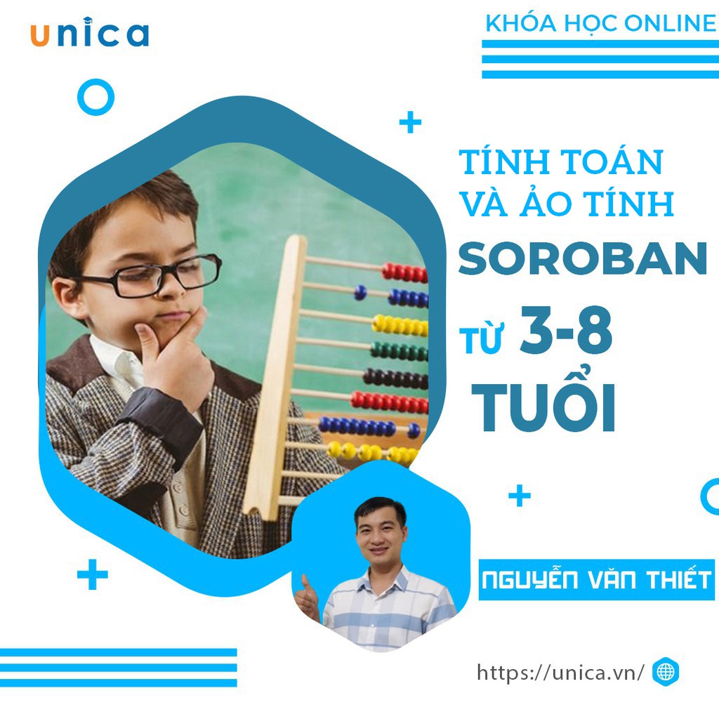 Toàn quốc- [Evoucher]Tính toán và ảo tính Soroban cho bé từ 3 - 8 tuổi- Khóa học Nuôi dạy con thông minh