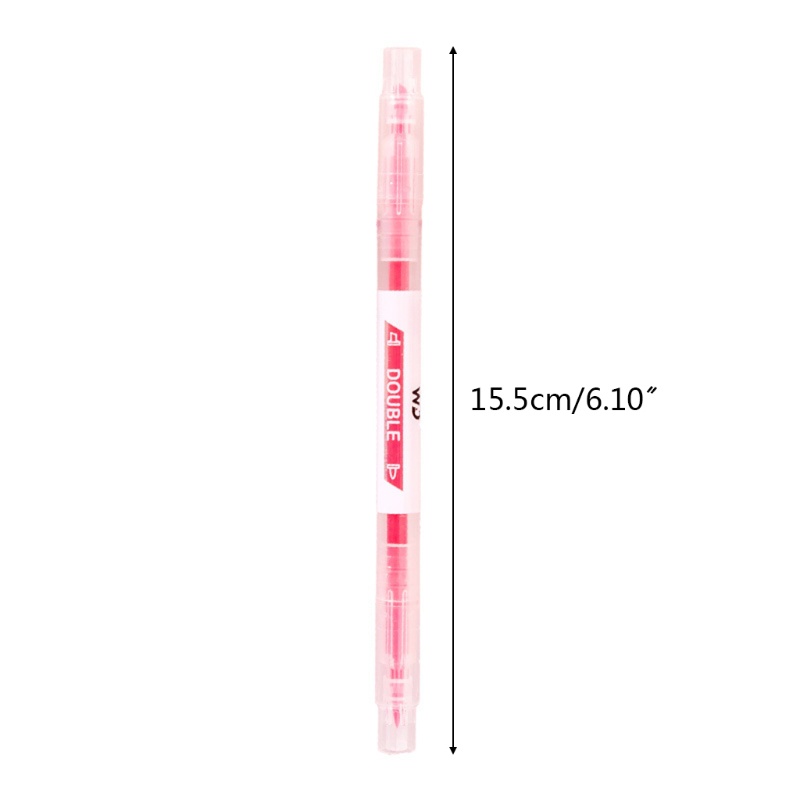 Bút Đánh Dấu Hai Đầu 9 Màu Huỳnh Quang