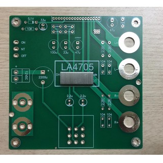 Mạch khuếch đại âm thanh sử dụng chip LA4705