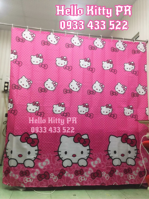 Rèm màn Hello Kitty