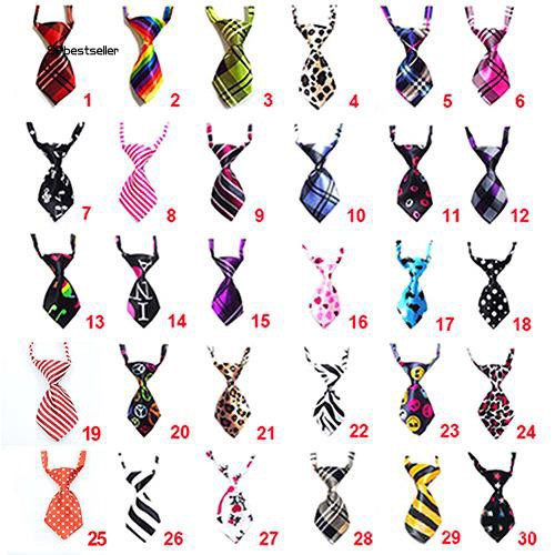 Cà vạt thiết kế đáng yêu nhiều họa tiết dành cho thú cưng