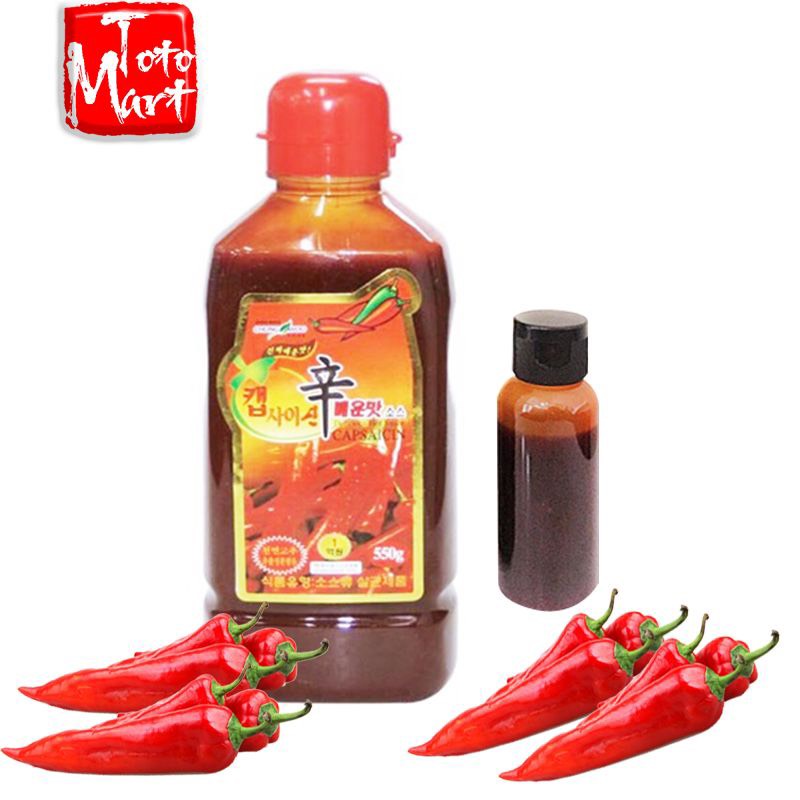 Tinh dầu ớt siêu cay Hàn Quốc 50g (chai nhỏ chiết)