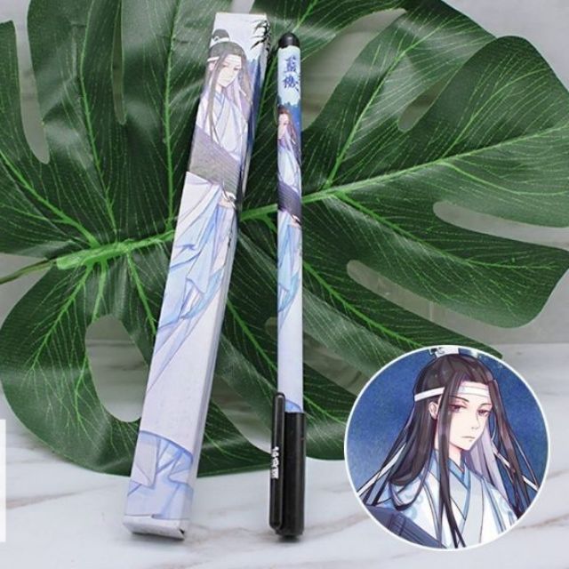 Bút gel nước cute Ma Đạo Tổ Sư K02 Lam Trạm Ngụy Anh Vong Tiện