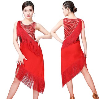 Đầm Khiêu Vũ Đính Kim Sa Lấp Lánh