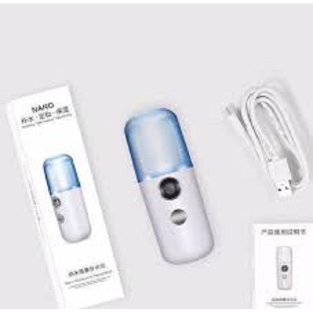 Xả Kho Vui Đón Tết - Máy Phun Sương Xông Hơi Mặt NaNo Mini Cầm Tay Hỗ Trợ Dưỡng Da Cấp Nước Tối Đa - Loại xịn | BigBuy360 - bigbuy360.vn