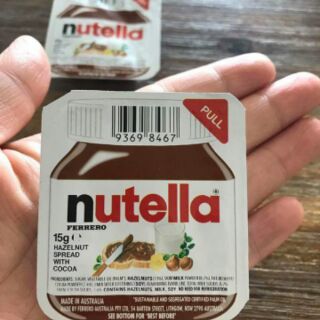 Vỉ mứt hạt dẻ Nutella 12 pack
