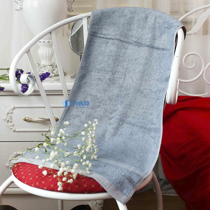 BỘ 3 KHĂN TẮM KHĂN GỘI KHĂN MẶT SỢI TRE CAO CẤP XUẤT HÀN PMD TOWEL siêu mềm mịn thấm nước không phai màu không sổ lông