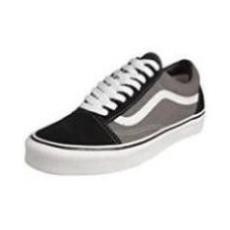 [Sale 3/3]Giày Vans Old Skool Xám Trắng, giày thể thao nam nữ đầy đủ tem/tag/mác [ FULLBOX + FREESHIP ] P09