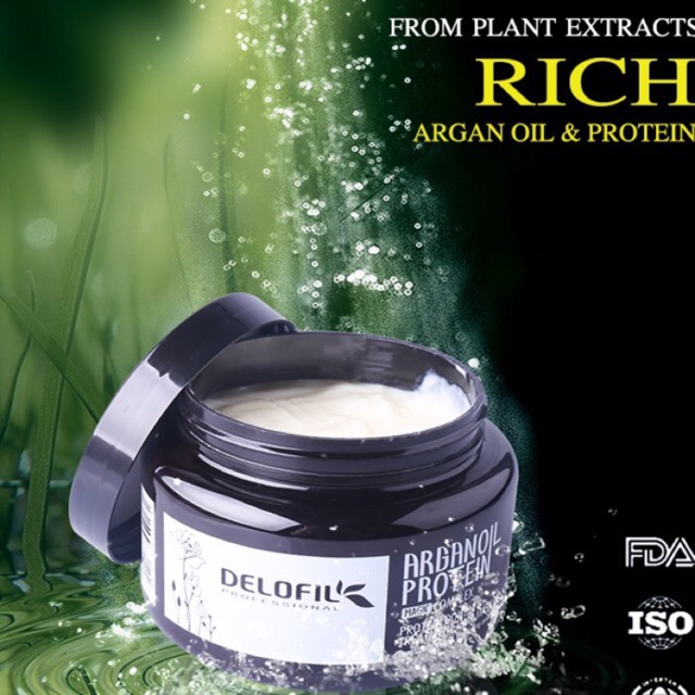 Dầu Hấp tóc (ủ tóc) phục hồi chuyên sâu siêu mượt delofil 500ml