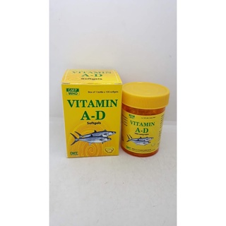 Vitamin a-d - dược phẩm hà tây bổ sung vitamin a và d lọ 100 viên