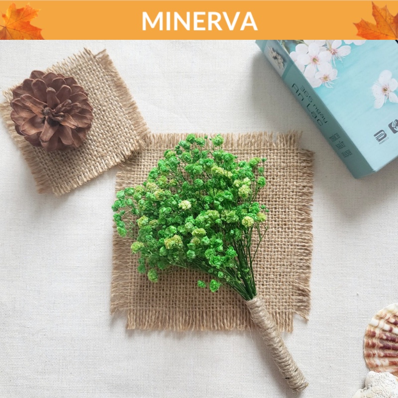 TRANG TRÍ Bó hoa khô mini handmade phụ kiện chụp ảnh, bó hoa quà tặng