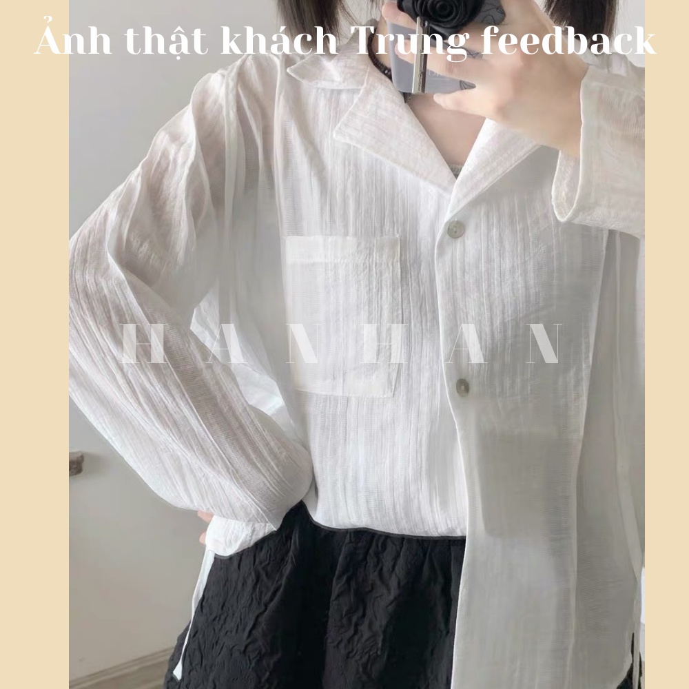 Áo sơ mi nữ cổ vest dài tay chất đẹp có ảnh thật (có sẵn)