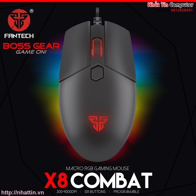 Chuột Gaming FanTech X8