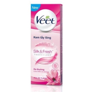 KEM TẨY LÔNG VEET TUÝP 25G DÀNH CHO DA THƯỜNG