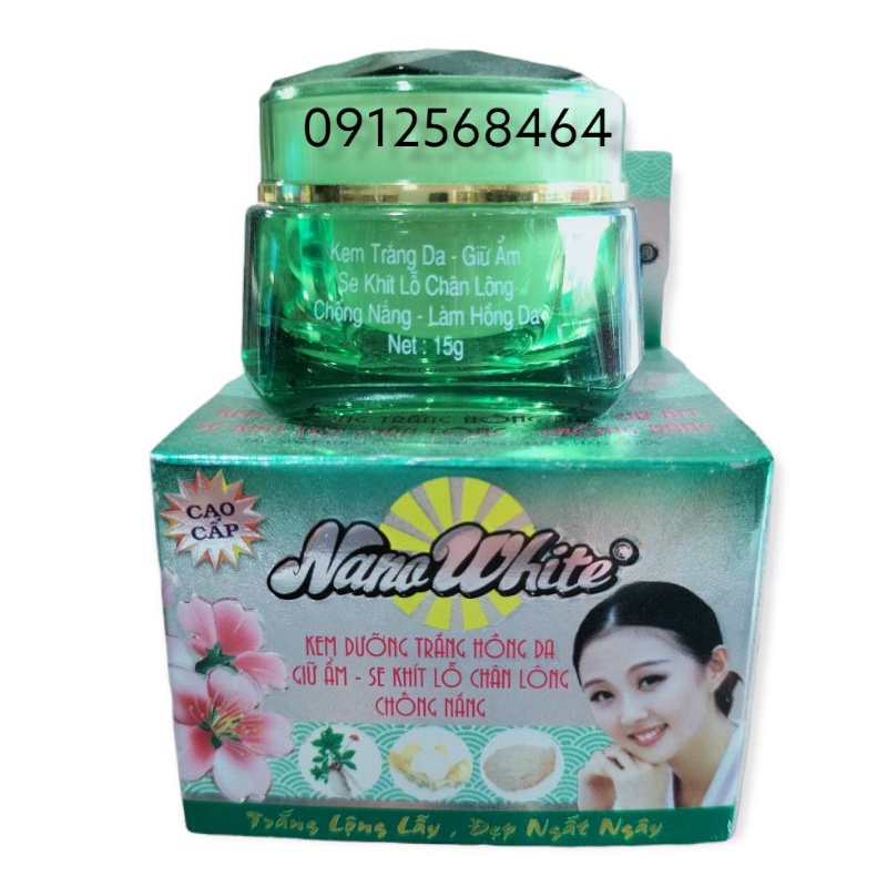 Kem Nano White Dưỡng Trắng Da Nám Tàn Nhang 4 Màu