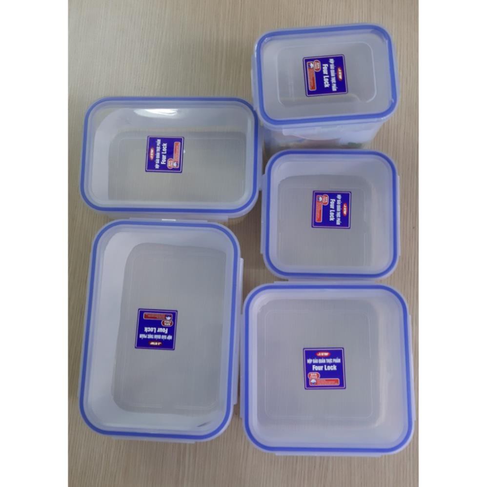[KHO SỈ] Combo 5 hộp thực phẩm 4 khóa - Song Long