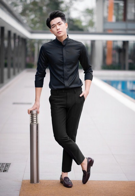 SƠ MI LỤA CỔ TÀU CAO CẤP | BigBuy360 - bigbuy360.vn