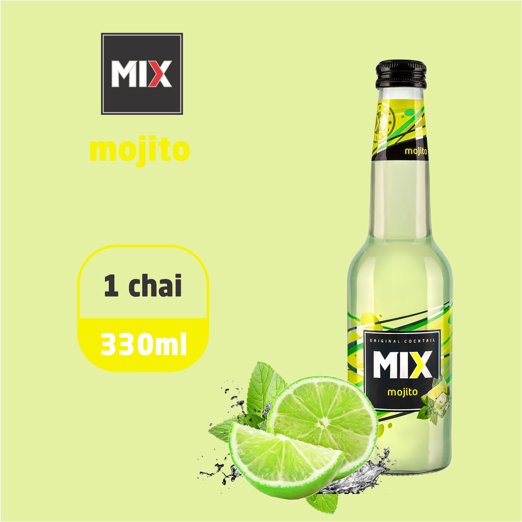 VODKA TRÁI CÂY HƯƠNG CHANH 330ml