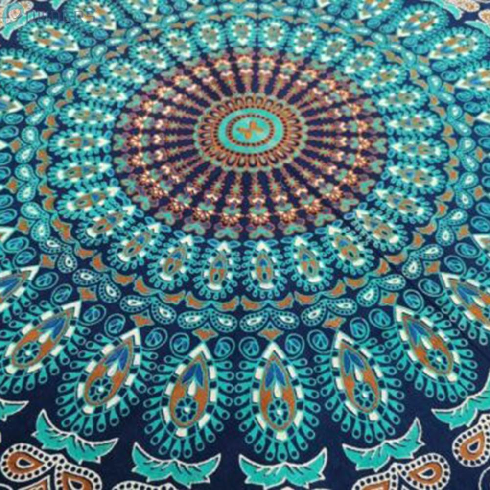 Áo Gối Hình Tròn Phong Cách Bohemian 43x43cm