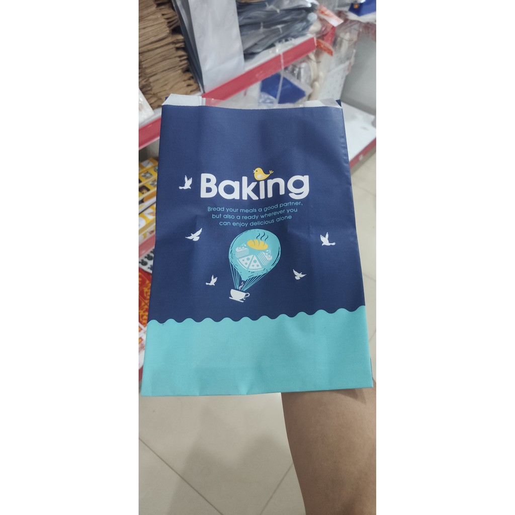 100 túi Bánh Mì Hoa Cúc 450gr Baking (100 túi +-5)   - Tặng 100 Tem