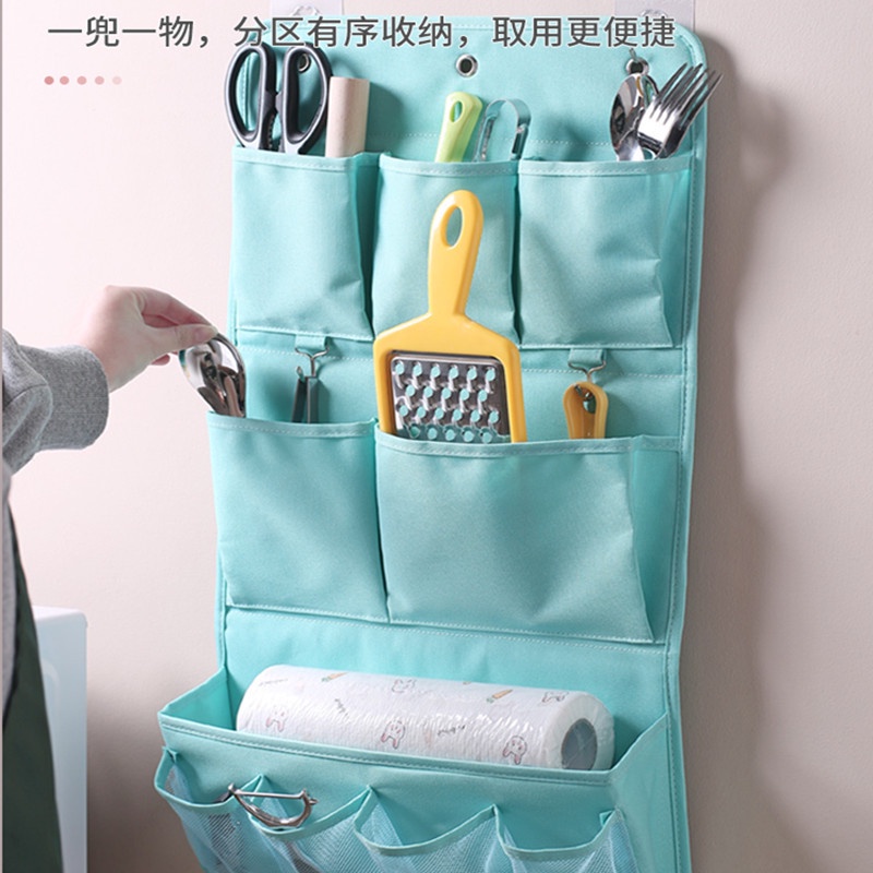 Túi Đựng Đồ Treo Tường Bằng Vải Tiện Lợi