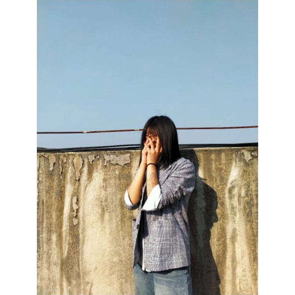 Áo blazer nữ kẻ caro dáng basic dễ phối đồ | BigBuy360 - bigbuy360.vn