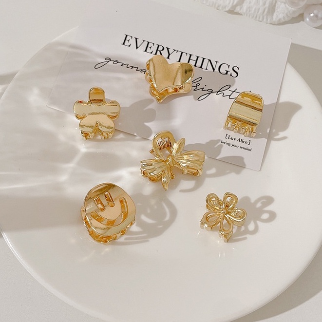 Kẹp Tóc Đơn Giản Dễ Thương Phong Cách Hàn Quốc