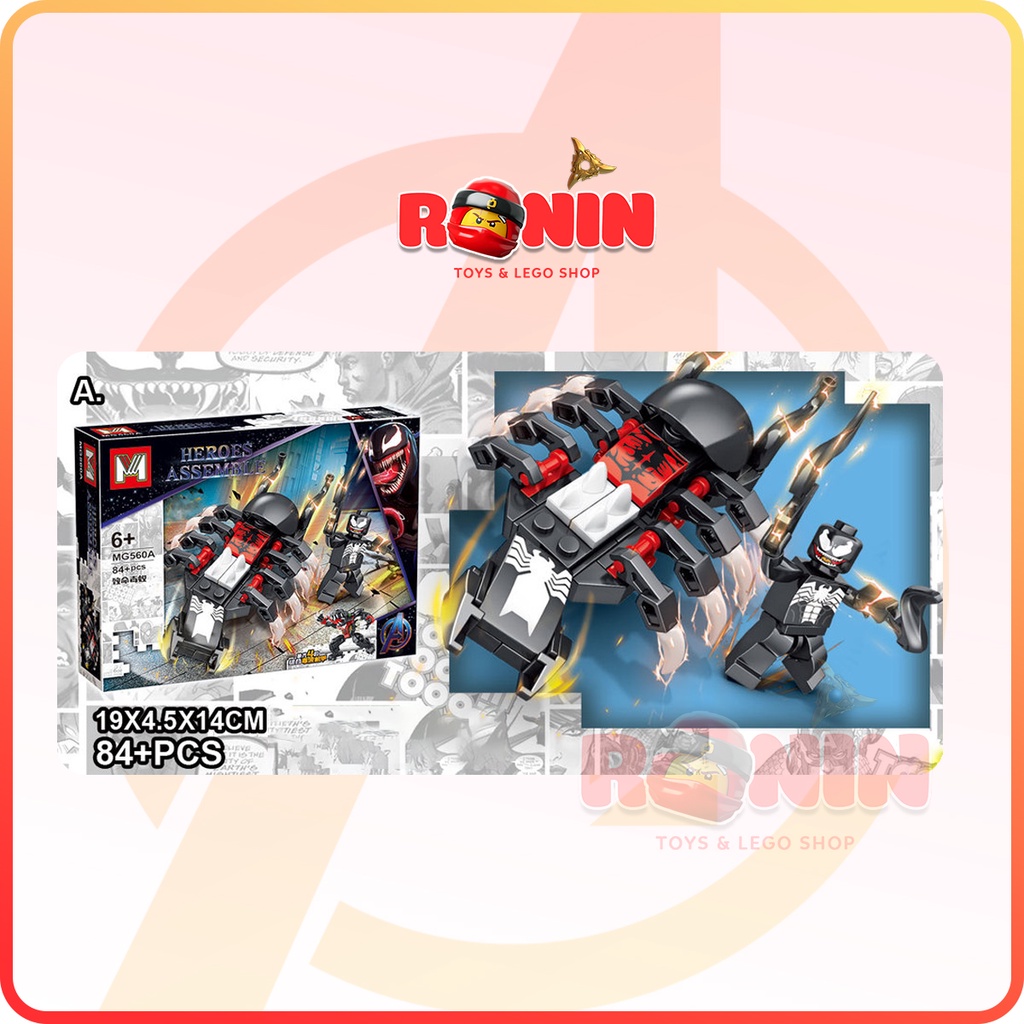 Bộ Đồ Chơi Lắp Ráp Lego Venom Vs Spider-man : Venom Ký Sinh Người Nhện