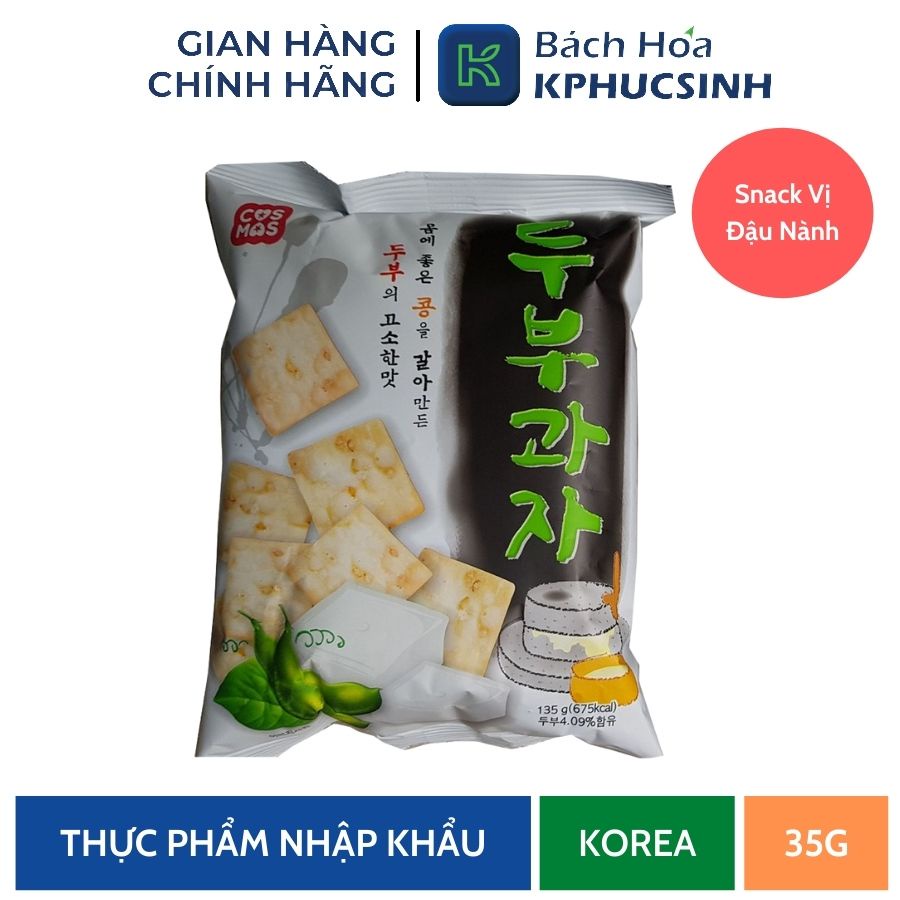 Snack vị đậu nành 135g KPHUCSINH - Hàng Chính Hãng