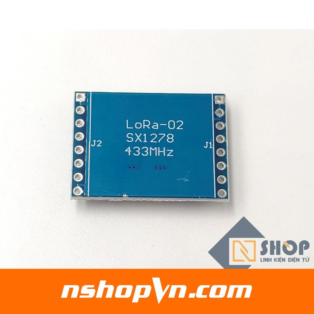 Mạch Thu Phát RF Lora SX1278 433Mhz Ra-02 ra chân