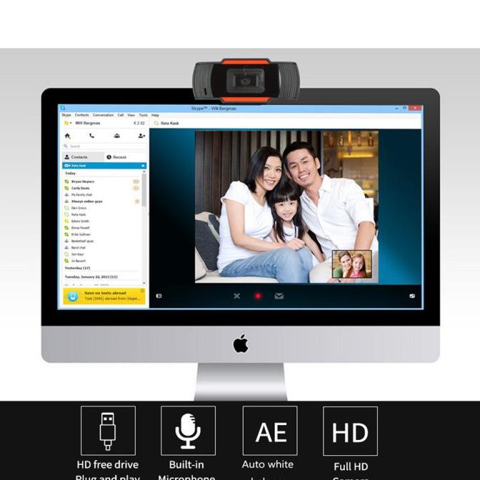 Webcam Có Mic Cho Máy Tính Laptop720p | BigBuy360 - bigbuy360.vn