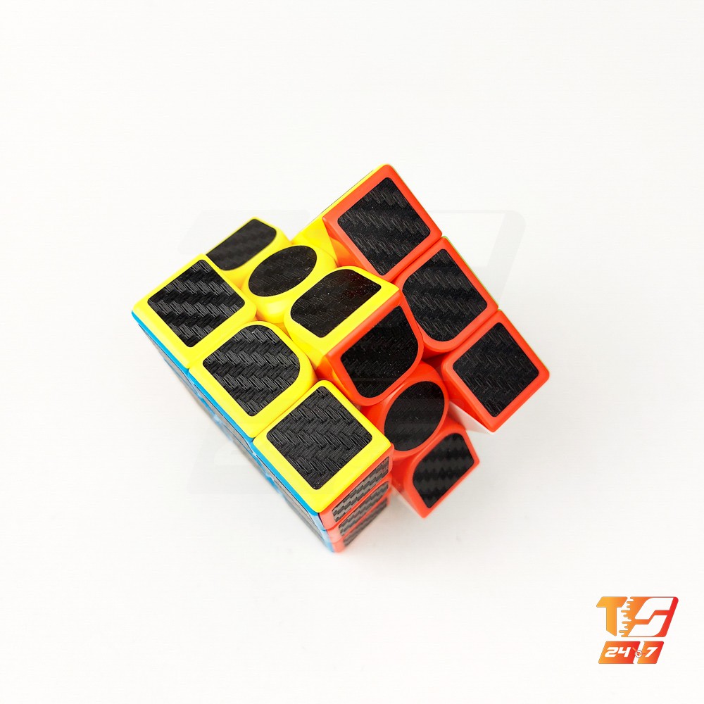 Khối Rubik 3x3 Carbon MoYu MeiLong 3C - Đồ Chơi Rubic Cacbon 3 Tầng 3x3x3