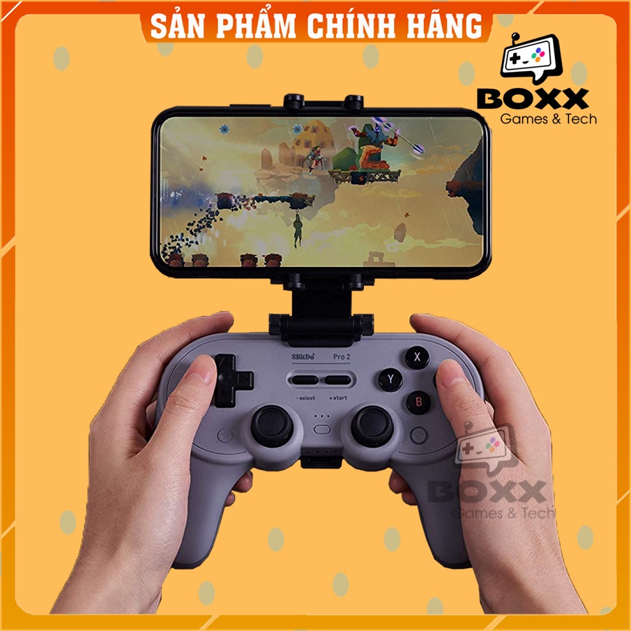 Kẹp điện thoại cho tay cầm Pro 2, SN30 Pro +, Giá đỡ tay cầm 8Bitdo Pro 2, SN30 Pro +