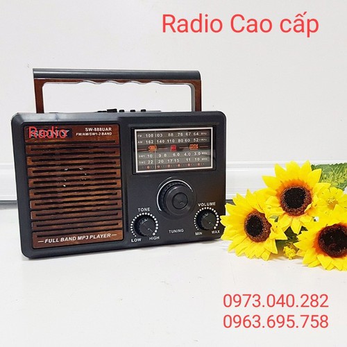 Đài Sôny cao cấp-Radio-Máy nghe nhạc chạy usb thẻ nhớ - SW 888