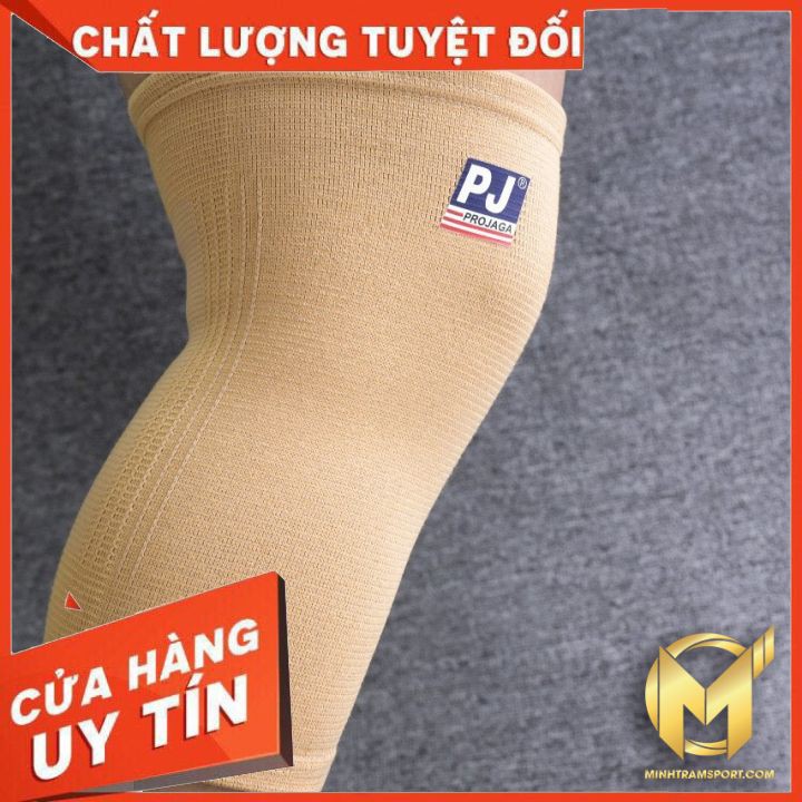 Bó gối PJ601 chính hãng, băng gối thể thao thun dày, độ đàn hồi cao