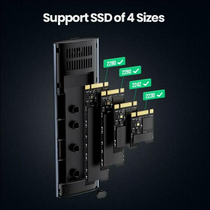 Ugreen Hộp Đựng Ssd Ngff M2 Sata B Key / M + B | BigBuy360 - bigbuy360.vn