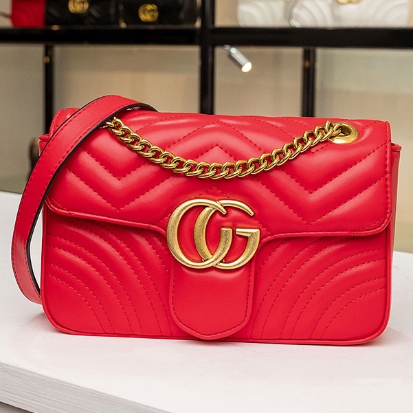 Túi Xách Nữ - Thêu Chéo Sành Điệu - Size 22cm Khoá Đồng Chống Trộm Kích thước 14*7*12cm #tuideocheo