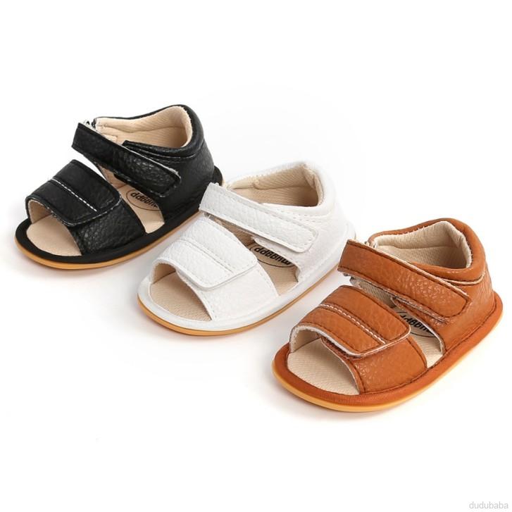 Giày sandal đế mềm chống trượt cho bé tập đi 0-18 tháng
