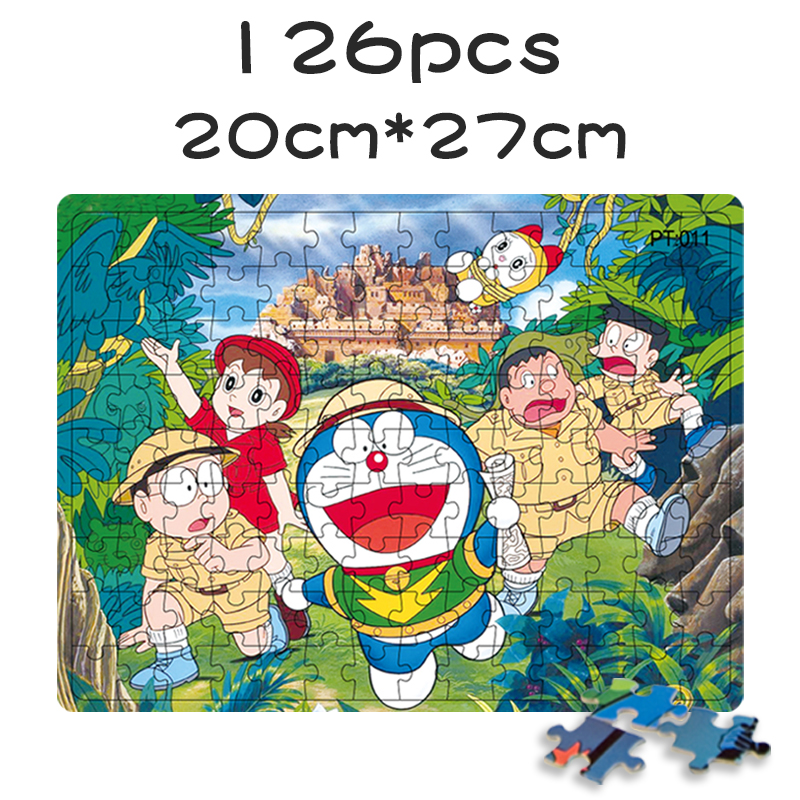 Bộ Đồ Chơi Xếp Hình 126 Mảnh Ghép Theo Chủ Đề Phim Hoạt Hình One Piece