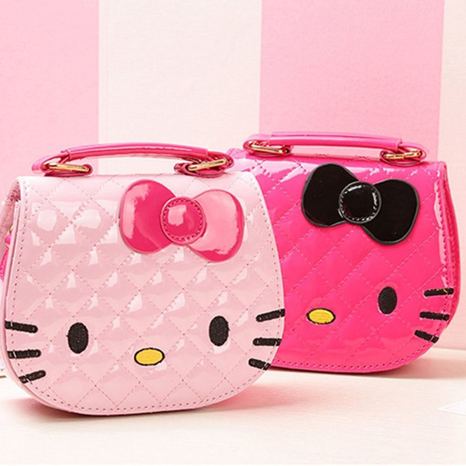 Túi thời trang kiểu dáng mèo hello kitty dễ thương dành cho bé gái