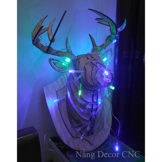 Đầu Hươu Treo Tường