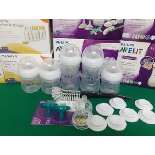 Set bình sữa Philips Avent natural 125ml - 260ml - hàng xách tay MỸ