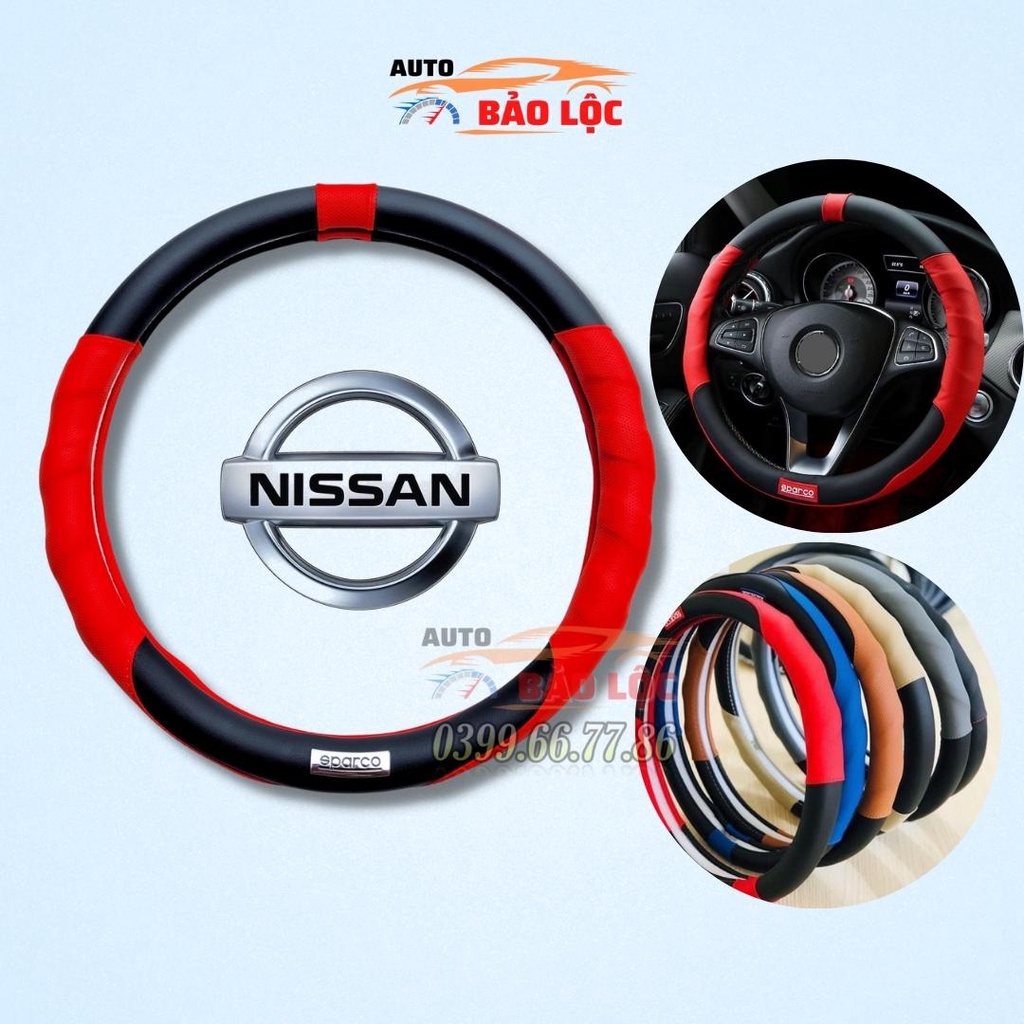 Bọc vô lăng NISSAN Sunny, Navara, Terra, Teana, X Trail, Altima - Auto Bảo Lộc
