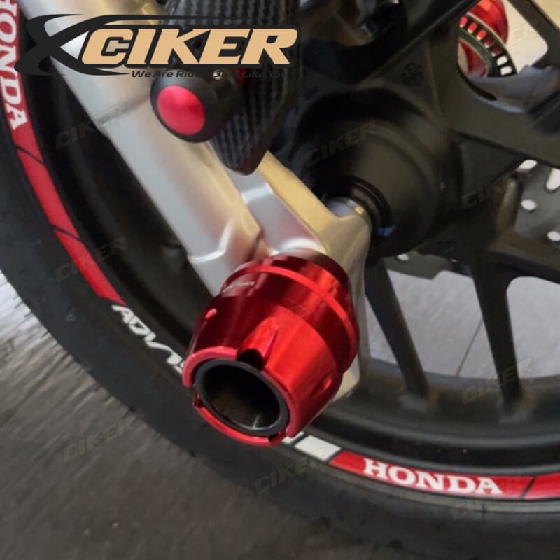 Nắp Trượt CNC Bảo Vệ Trục Bánh Xe Trước Cho Xe Mô Tô HONDA ADV160 ADV150