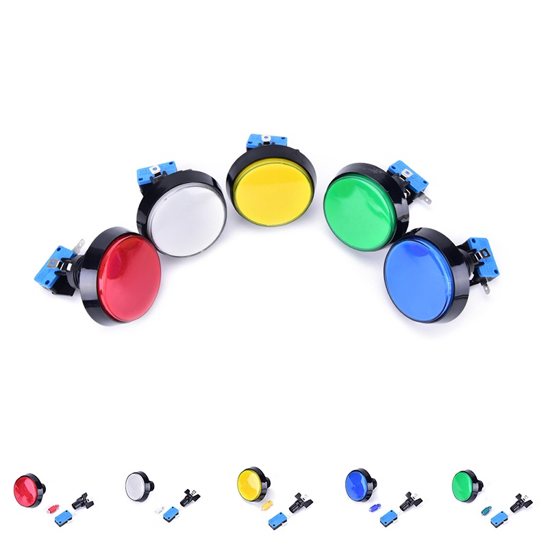 Nút Đèn LED 60mm Cho Máy Chơi Game Arcade