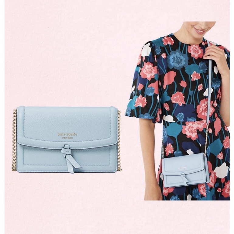 TNS-Túi đeo chéo thời trang Katie crossbody bag- Màu xanh thiên thanh dễ thương