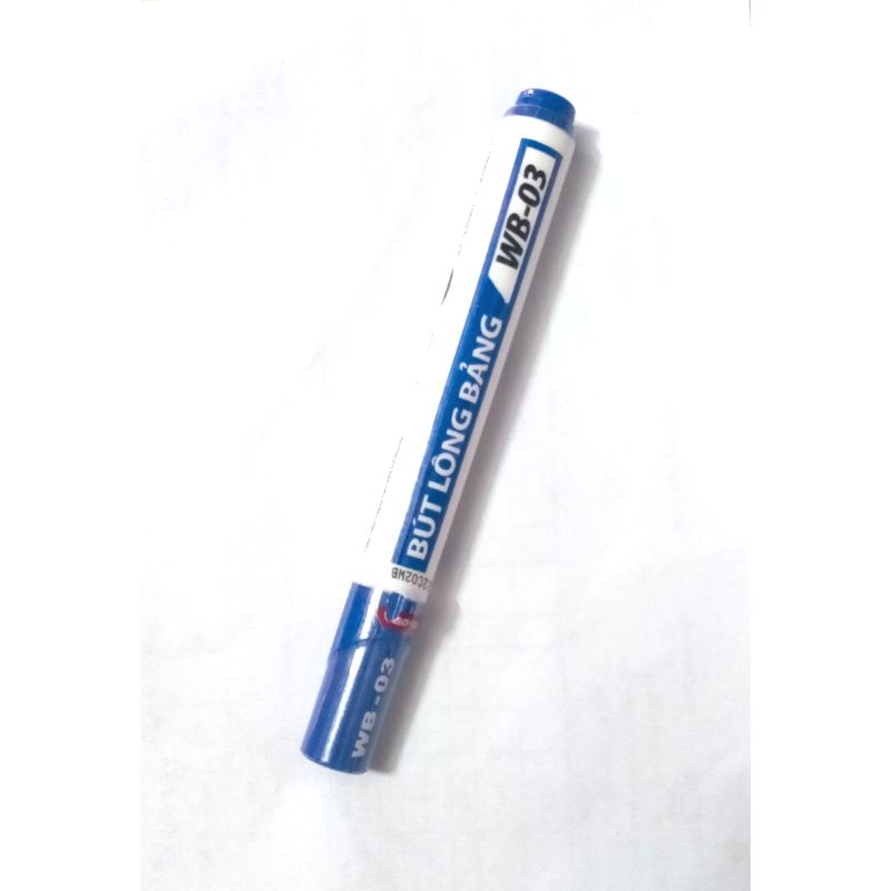 Bút lông bảng Thiên Long màu mực xanh có thể bơm thêm mực WB-03 2.5mm